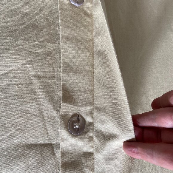 Pottery Barn Square Pillow Case 26" x 26" Green & Terracotta Embroidery - Picture 9 of 11